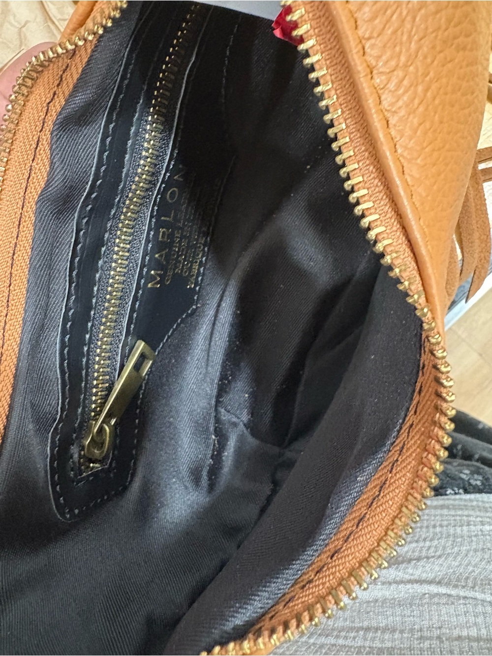 Tan Leather Fringe bohemian western cowgirl  Shoulder Bag detachable. - Picture 14 of 14